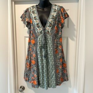 Anthropologie Short Sleeve Dress